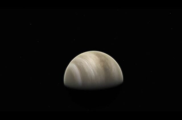 Animation: a fly-to Venus