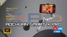 Aochuan Smart X Pro: Estabilizador de cardán para Smartphone