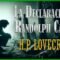 La Declaración de Randolph Carter – H.P. Lovecraft | Cuento de Terror (Cuento Completo)