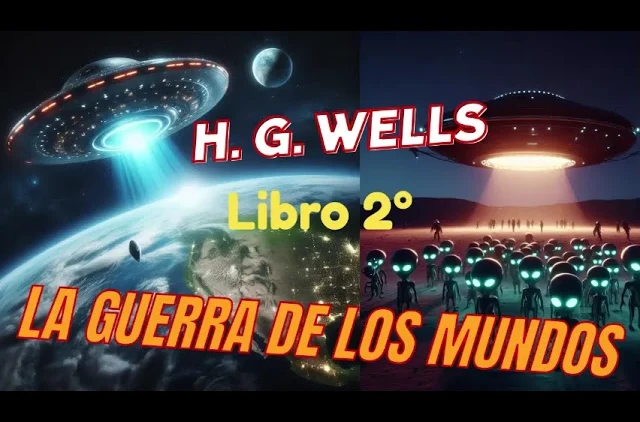 📚 Libro 2 La Guerra de los Mundos HG Wells Audiolibro GRATIS Completo en Español para Escuchar 🎧