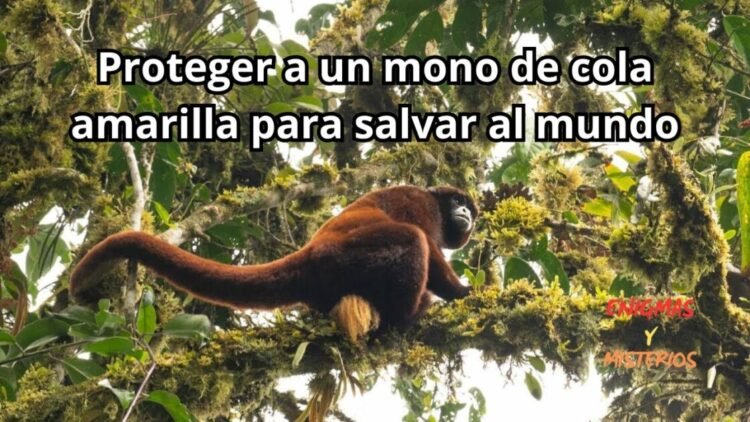 Los misterios de la posible extinción del mono de cola amarilla