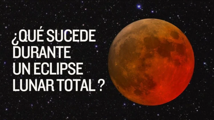 ¿Por qué la Luna se vuelve ROJA durante un Eclipse Total?