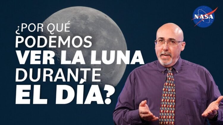 ¿Por qué podemos ver la Luna durante el día? Preguntamos a un científico de la NASA