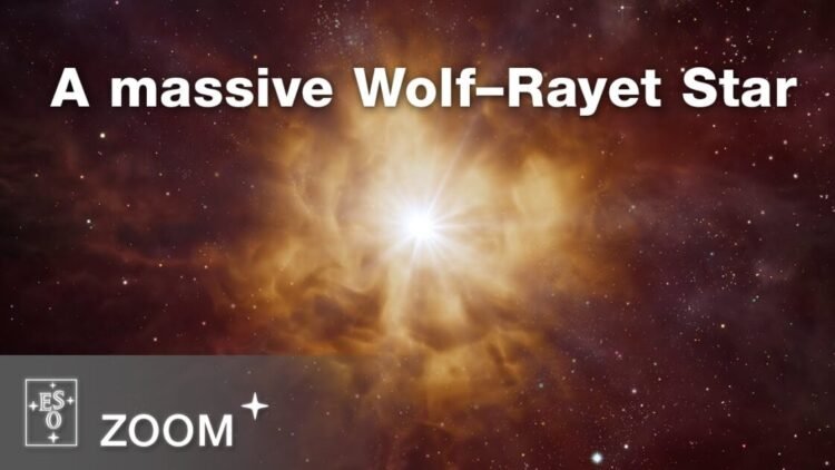 Zooming in on a Wolf–Rayet star in the remote NGP–190387 galaxy