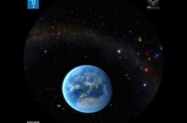 Zooming in on the Earth (fulldome)