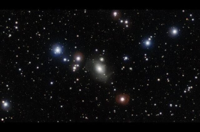 Zooming in on the galaxy NGC 1316