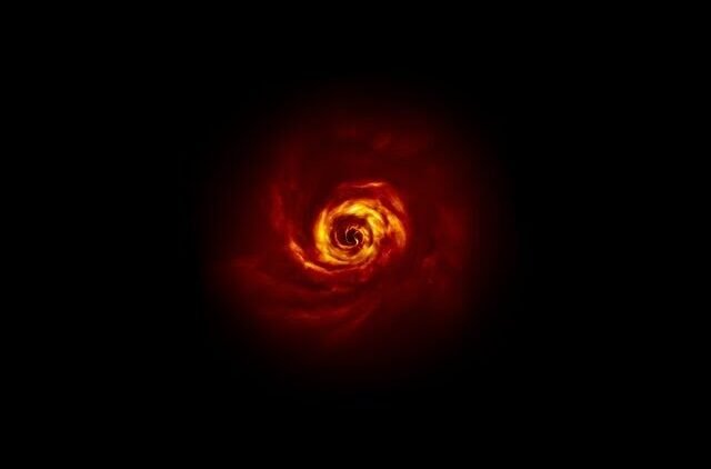 Zooming in to the inner region of the AB Aurigae system
