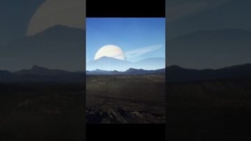 ¡Mira a Saturno elevarse sobre lagos alienígenas! VIAJE ALUCINANTE