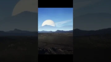 ¡Mira a Saturno elevarse sobre lagos alienígenas! VIAJE ALUCINANTE