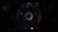 Por primera vez observan la muerte de una estrella por ¡doble explosión!
